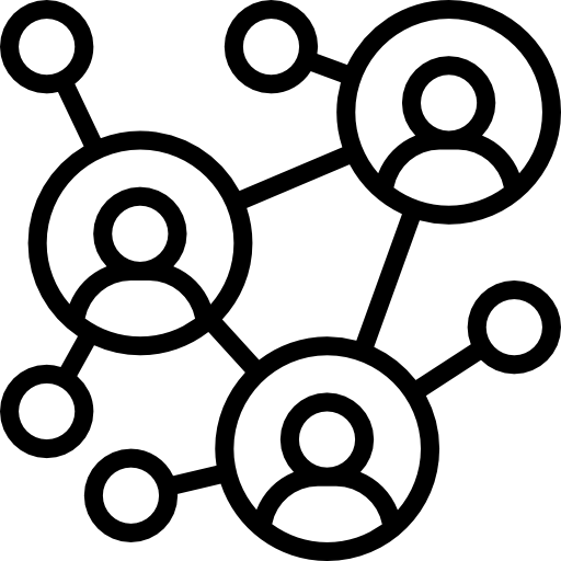 networking icon by becris
